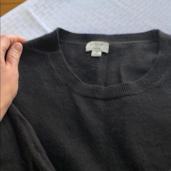 Gently worn JCrew Teddie Merino Wool sweater sz M - Picture 3 of 4